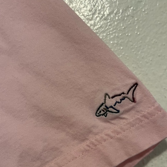 Greg Norman Dusty Pink Collared Short Sleeve Tee Size Large - Picture 5 of 5